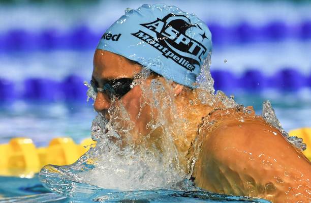 静谧与动态：游泳池绘画图中的视觉张力